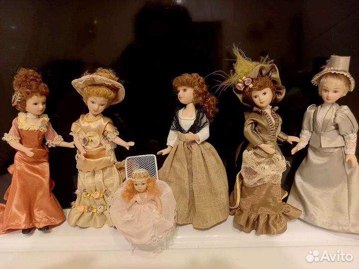 Куклы фарфоровые коллекционные