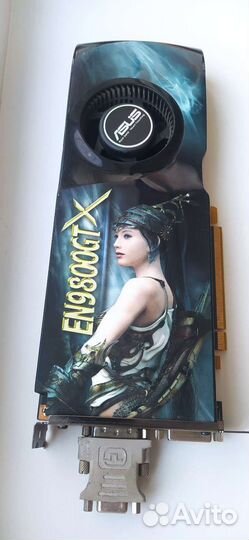 Видеокарта asus GeForce 9800 GTX+ 512 Мб gddr3