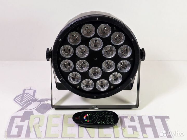 LED Par 18x12 SlimEco 2024 :: ду+DMX/DMX