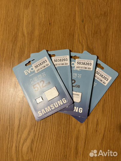 Карта памяти Samsung Evo Plus MicroSD 512 Gb