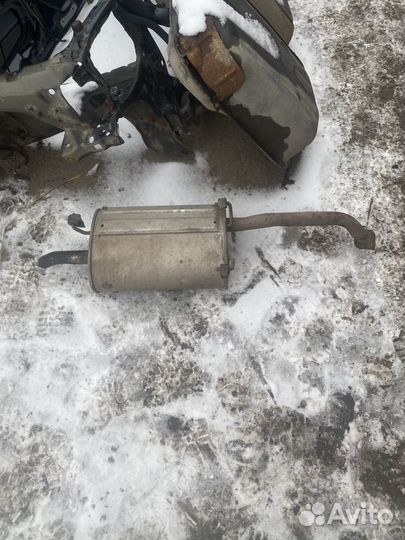 Глушитель hyundai accent