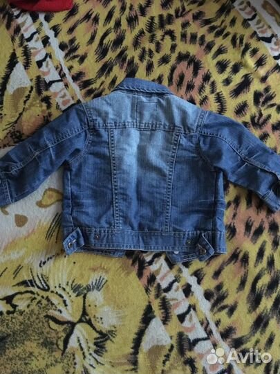 Джинсовая куртка-джинсовка