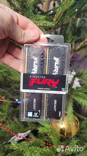 Оперативная память Kingston 32Gb DDR4 3733 MHz