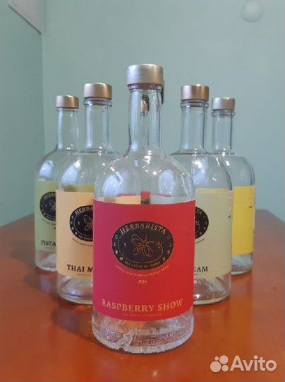 Бутылка стеклянная