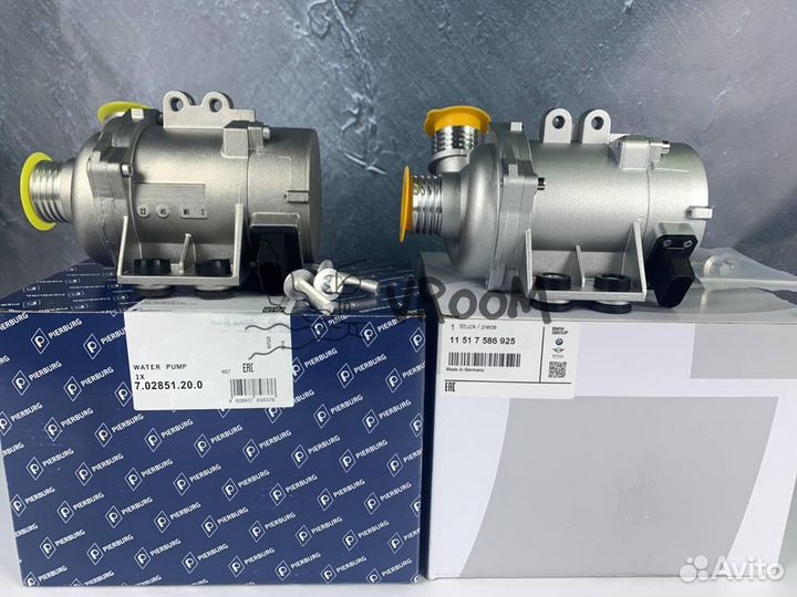 Помпа новая для BMW 11517586925 N52 Н52