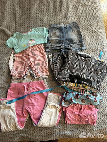 Пакет фирменных вещей на девочку 92-98