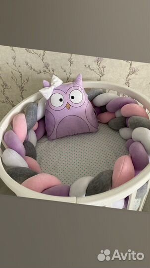 Бортик косичка