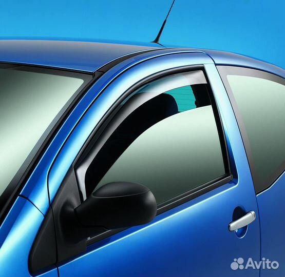 Дефлекторы окон к-т BMW X5 E70 07- 3475 пер. (2шт)