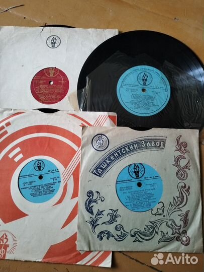 Виниловые пластинки СССР