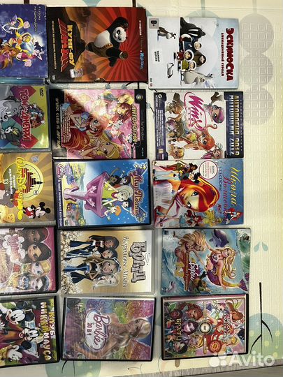 Dvd диски мультфильмы