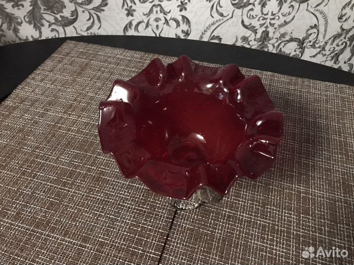 Конфетница. Стеклозавод Красный Май