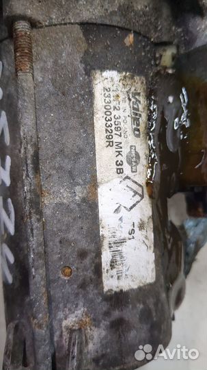 Стартер Dacia Sandero 2012