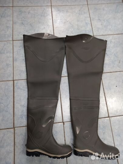 Сапоги рыбацкие мужские из пвх цельнолитые р. 42