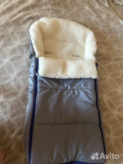 Конверт зимний на овчине