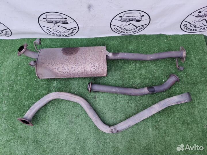 Глушитель в сборе Toyota Land Cruiser Prado KZJ95