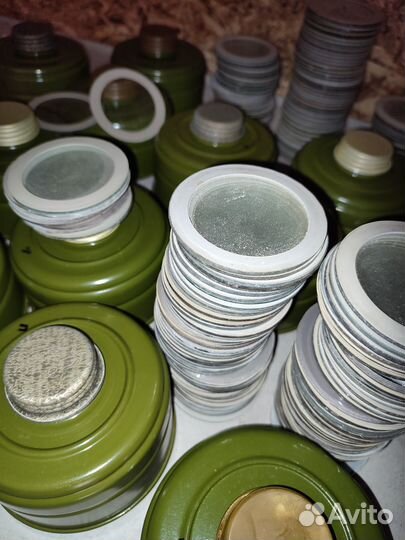 Секло для противогаза и Фильтр гп5