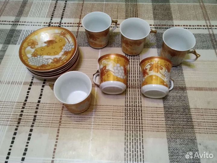 Кофейная чашка с блюдцем