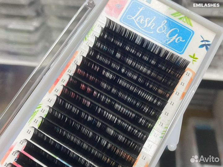 Ресницы для наращивания lash&go D