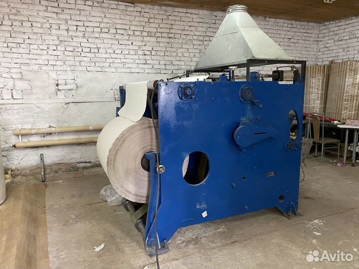 Производство туалетной бумаги. Станок