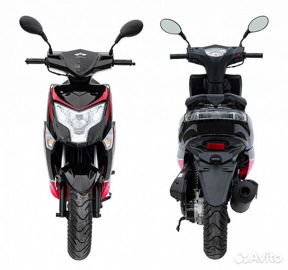 Скутер regulmoto eagle 50 (LJ80QT-3L) колёса R12