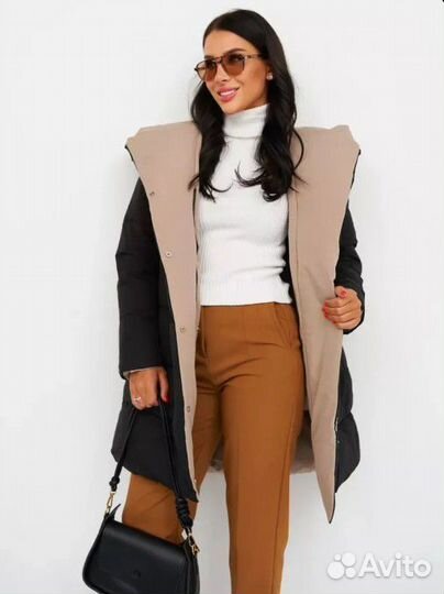 Куртка двухсторонняя новая 44 46