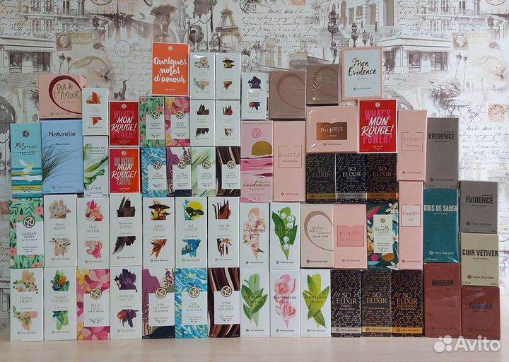 Парфюмерная вода женская и мужская от Ив Роше