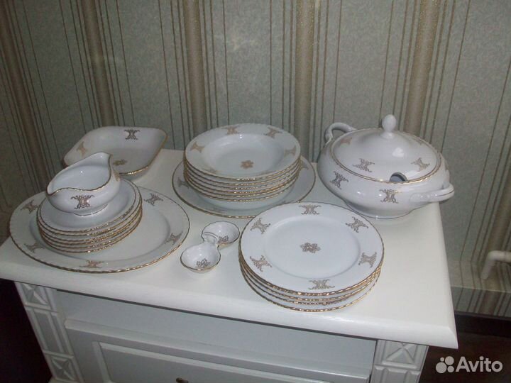 Сервиз столовый Thun Чехословакия Винтаж