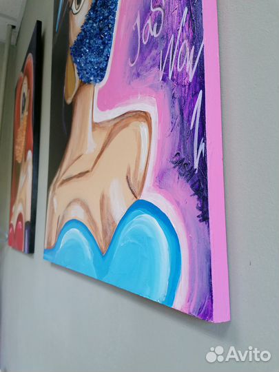 Картина Жасмин / Дисней / Мультперсонаж / Поп-арт