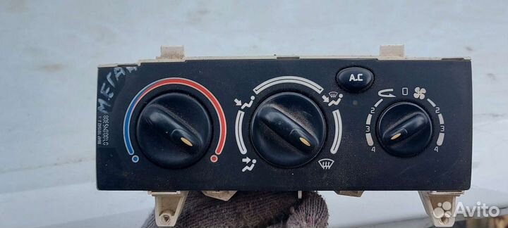 Блок управления печкой рено меган