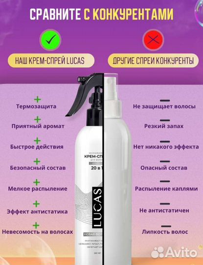 Спрей для волос