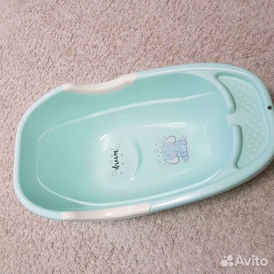Ванночка для купания, горка для малыша