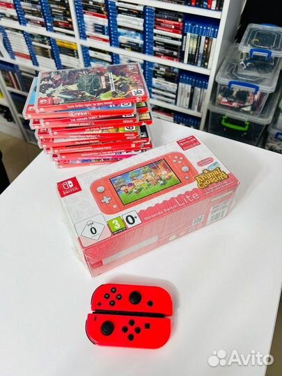 Nintendo Switch Lite + Animal Crossing Новая