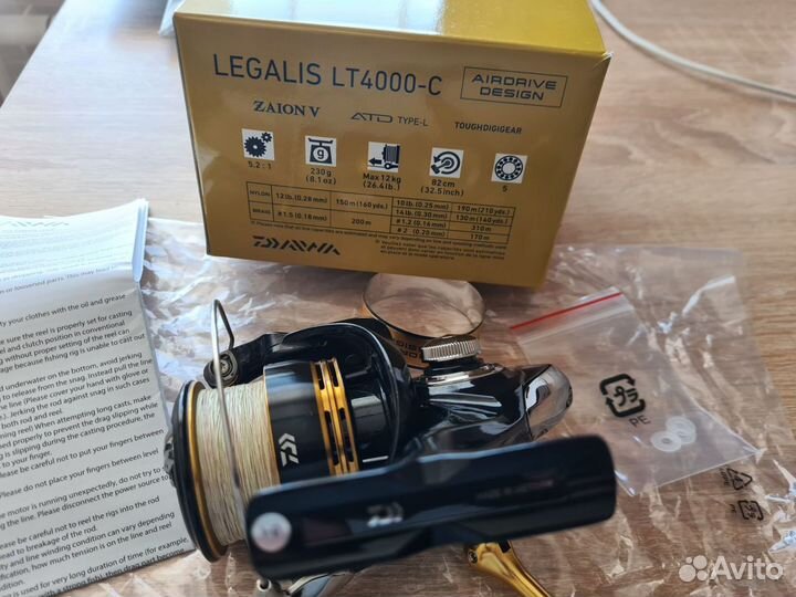 Катушка daiwa 23 legalis LT4000-C