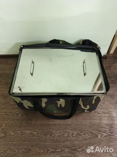 Очень большая коптильня из нержавейки 600х400х300