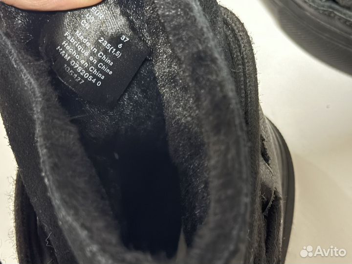 Женские сапоги H&M 37 размер