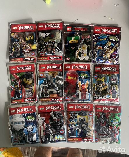 Lego Ninjago polybag minifigures
