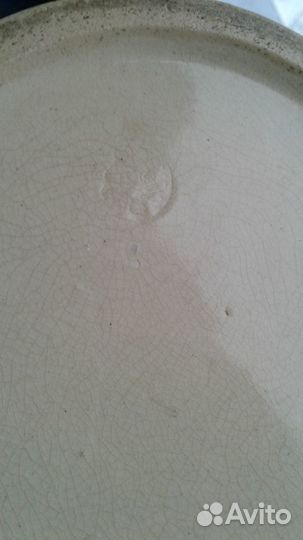 Антикварная пивная кружка 2 литра клеймо