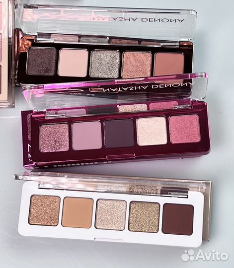 Палетки Huda, Natasha Denona, Too Faced