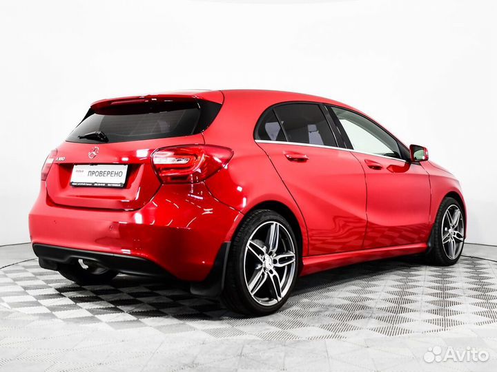 Mercedes-Benz A-класс 1.6 AMT, 2015, 121 101 км