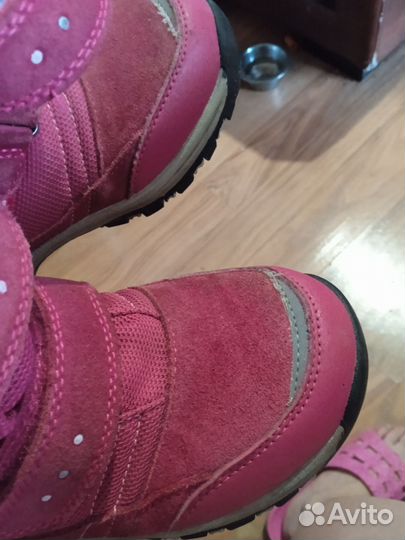 Ботинки демисезонные для девочки 31 32