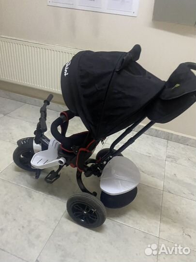 Детский велосипед коляска с ручкой