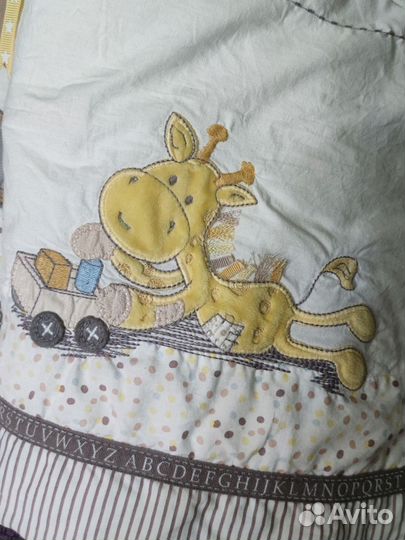 Бортики в кроватку Mothercare и позиционер