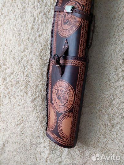 Кожаный чехол для ружья. Подарок мужчине