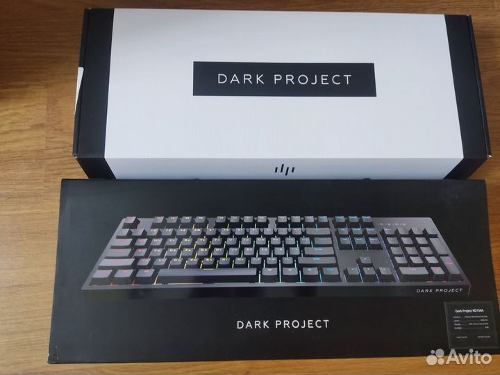 Клавиатура - Darkproject kd104a Gateron Teal Cap