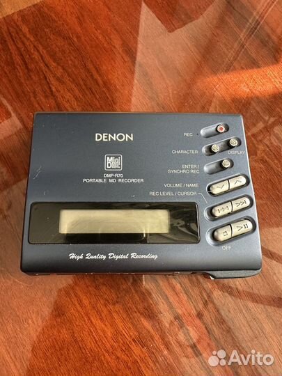 Минидиск denon portable r70