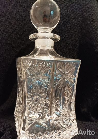 Хрустальный графин для коньяка RCR Impero