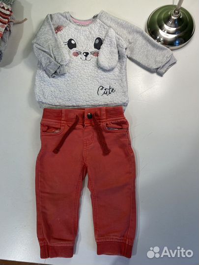 Хорошие летние вещи на девочку 80/ 9-12 мес