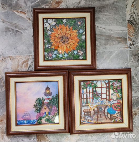 Картины вышивка крестом и бисером