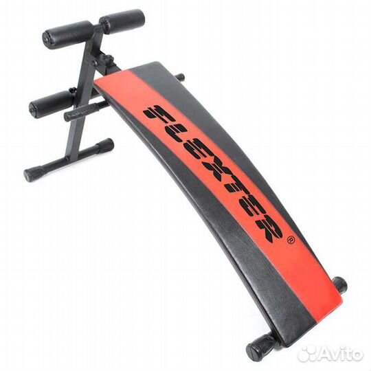 Скамья для пресса Омега с изгибом без ножки