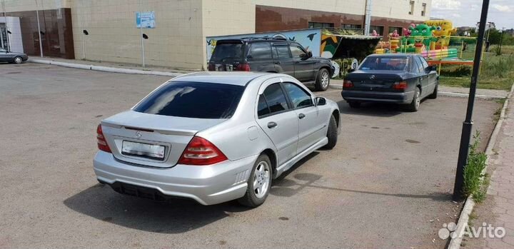 Обвесы бампера AMG Wald на мерседес w 203